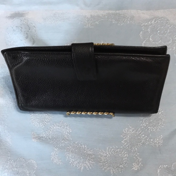 Lonchamp Vintage Black Leather Wallet - Picture 2 of 16